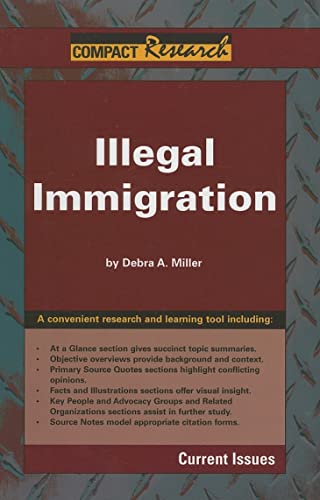 Imagen de archivo de Illegal Immigration a la venta por Better World Books