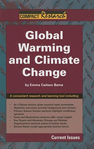 Beispielbild fr Global Warming and Climate Change : Current Issues zum Verkauf von Better World Books