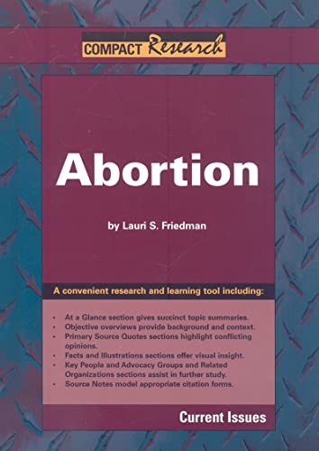 Beispielbild fr Abortion zum Verkauf von Better World Books