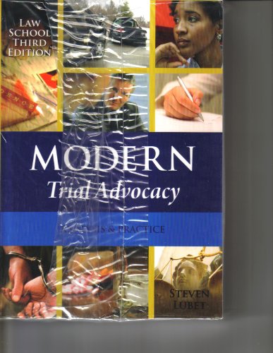 Stock image for Modern Trial Advocacy for sale by Better World Books