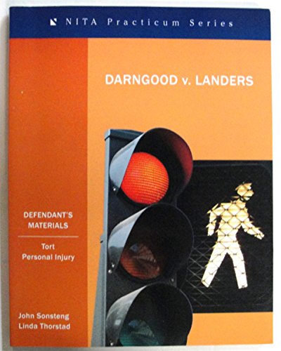 Imagen de archivo de Darngood v. Landers and PUDS, Defendants Materials a la venta por HPB-Red
