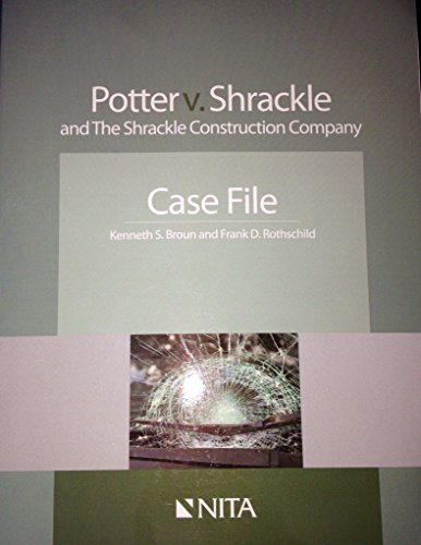 Imagen de archivo de POTTER V.SHRACKLE+SHRACKLE CON a la venta por BooksRun