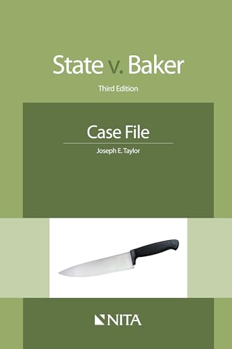 Beispielbild fr State V. Baker: Case File zum Verkauf von Russell Books