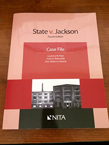 Beispielbild fr State V. Jackson 4th.edition Case File zum Verkauf von Better World Books