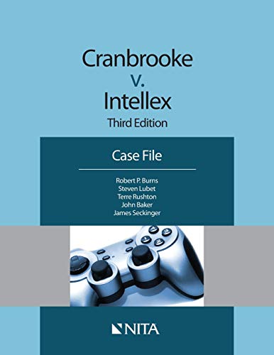 Beispielbild für Cranbrooke v. Intellex: Third Edition Case File (Nita) zum Verkauf von Hippo Books