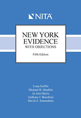 Stock image for New York Evidence With Objections (NITA) for sale by Save With Sam