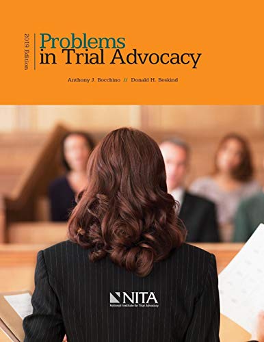 Stock image for Problems in Trial Advocacy: 2019 Edition (NITA) for sale by SecondSale
