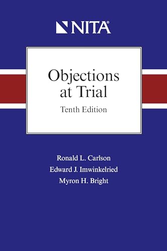 Imagen de archivo de Objections at Trial (NITA) a la venta por Textbooks_Source