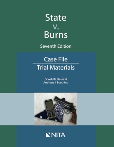 Beispielbild fr State v. Burns: Case File (NITA) zum Verkauf von Textbooks_Source