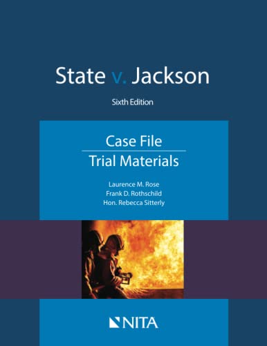 Beispielbild fr State v. Jackson: Case File, Trial Materials (NITA) zum Verkauf von BooksRun