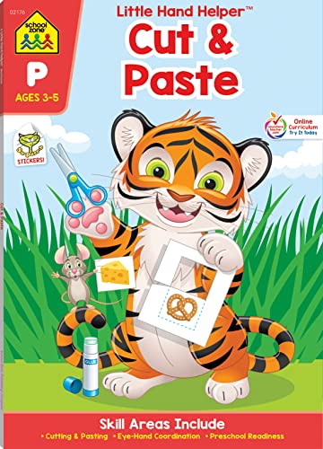 9781601591166: Cut & Paste Ages 3-5 (Little Hand Helper Workbooks)