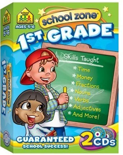 First Grade 2-Pack On-Track Software (9781601591807) by School Zone; Joan Hoffman