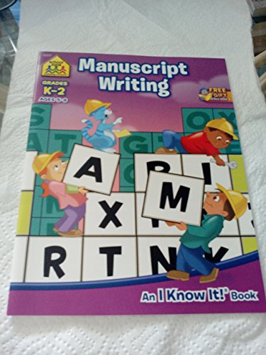 Stock image for Manuscript Writing Grades K-2 (I Know It!) for sale by Half Price Books Inc.