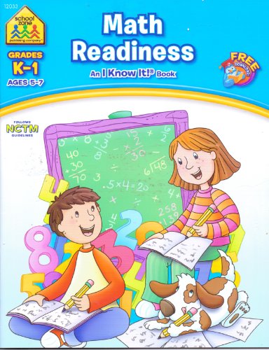 Imagen de archivo de Math Readiness K-1 (An I Know It Book) a la venta por Wonder Book