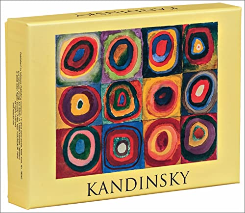 Beispielbild fr Vasily Kandinsky: Notecard Boxes -- a stationery flip-top box filled with 20 Notecards perfect for Greetings, Birthdays or Invitations zum Verkauf von Books From California