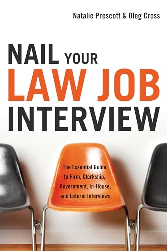 Stock image for Nail Your Law Job Interview for sale by Blackwell's