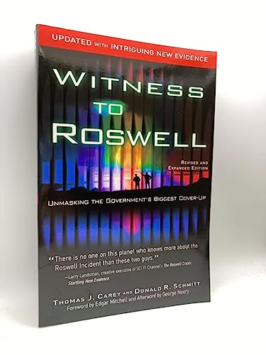 Imagen de archivo de Witness to Roswell: Unmasking the Government's Biggest Cover-up (Revised and Expanded Edition) a la venta por ZBK Books