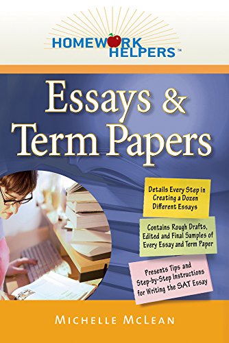 9781601631404: Homework Helpers: Essays & Term Papers