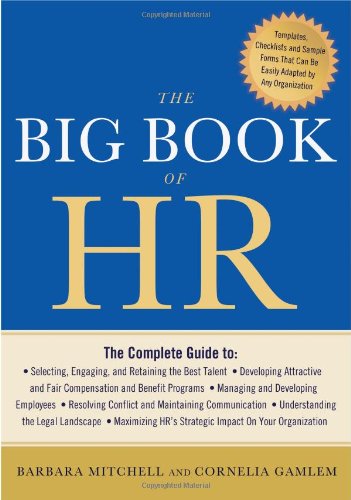 Beispielbild fr The Big Book of HR zum Verkauf von ZBK Books