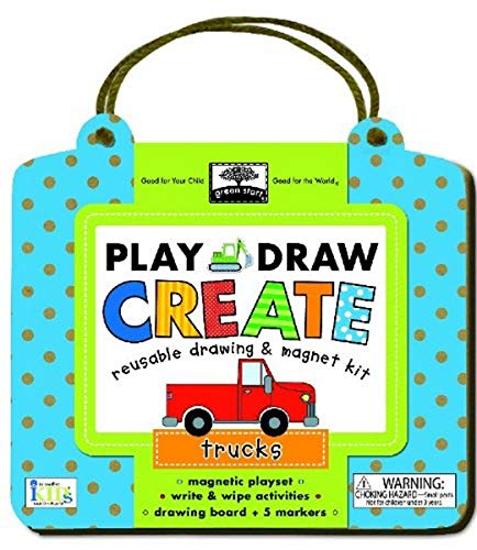 Beispielbild fr Green Start Play, Draw, Create Trucks zum Verkauf von Books Puddle