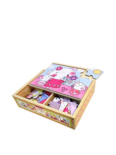 9781601693143: green start jigsaw puzzle box sets: cuties (4 - 12 piece puzzles)