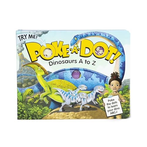 Stock image for Melissa & Doug Poke-a-Dot Book - Dinosaurs A to Z for sale by SecondSale