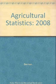 Agricultural Statistics: 2008 (9781601755308) by Bernan