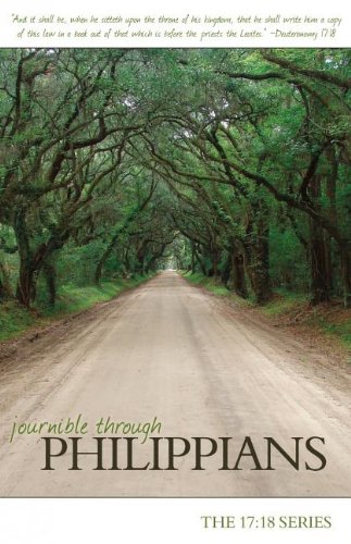 Imagen de archivo de Journible Through Philippians (Journibles: the 17:18 Series) a la venta por Jenson Books Inc