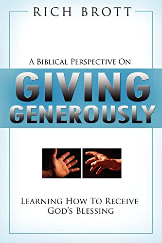 Imagen de archivo de Biblical Perspective On Giving Generously a la venta por Lucky's Textbooks