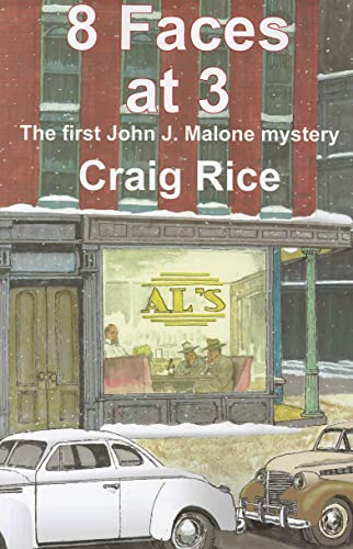 Imagen de archivo de 8 Faces at 3 (John J. Malone Mysteries) a la venta por Red's Corner LLC