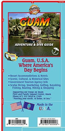 Stock image for Guam Adventure & Dive Guide Franko Maps Waterproof Map for sale by Once Upon A Time Books