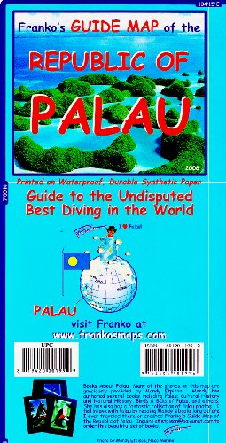 Stock image for Franko's Guide Map of the Republic of Palau for sale by Revaluation Books