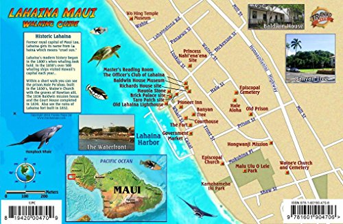 Stock image for Lahaina Town Historic Map for sale by GF Books, Inc.