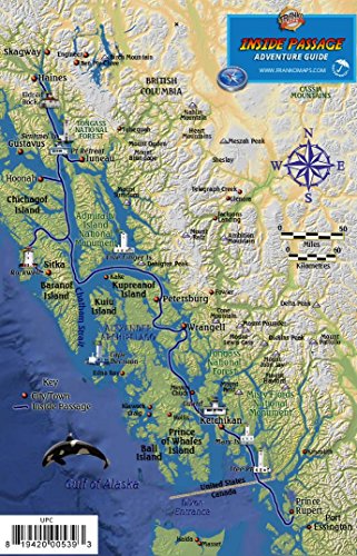 Beispielbild fr Alaska Inside Passage Map Guide Waterproof Card zum Verkauf von GF Books, Inc.