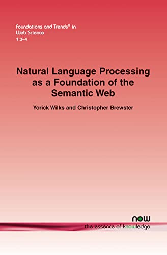 9781601982100: Natural Language Processing As a Foundation of the Semantic Web