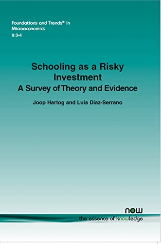 9781601987709: Schooling As A Risky Investment