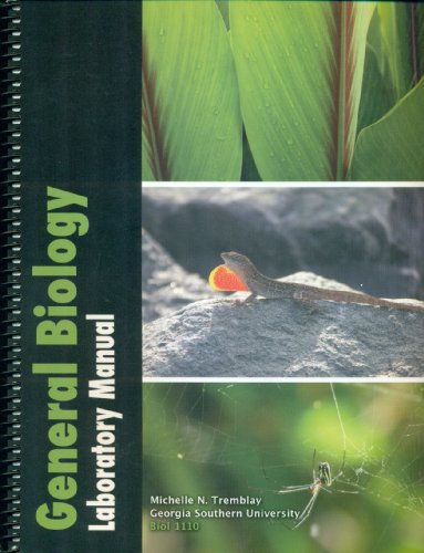 9781601990464: General Biology Laboratory Manual - Georgia Southern University BIOL 1110