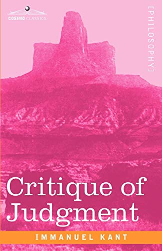9781602065420: Critique of Judgment (Cosimo Classics)