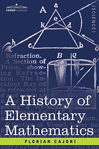Stock image for A History of Elementary Mathematics for sale by Books Unplugged