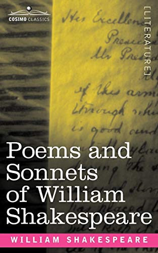 9781602067790: Poems and Sonnets of William Shakespeare