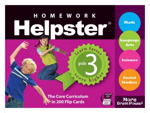 9781602140004: Homework Helpster: Grade 3
