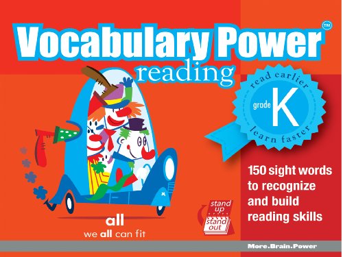 Beispielbild fr Vocabulary Power- Reading for Kindergarten: Read Earlier, Learn Faster! zum Verkauf von Zoom Books Company