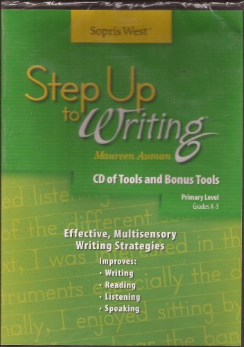 Stock image for Step Up to Writing, CD of Tools and Bonus Tools, Primary Level; K-3 for sale by Goodwill Books