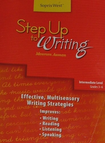 Stock image for Step Up to Writing Intermediate Level: Effective, Multisensory Writing Strategies Teachers Manual Grades 3-6 for sale by Goodwill Books