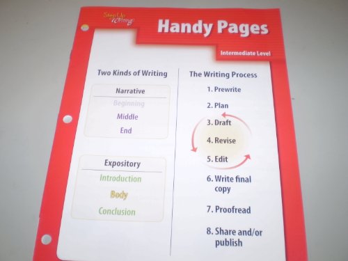 Stock image for Step up Writing Handy Pages - Intermediate Level for sale by Jenson Books Inc