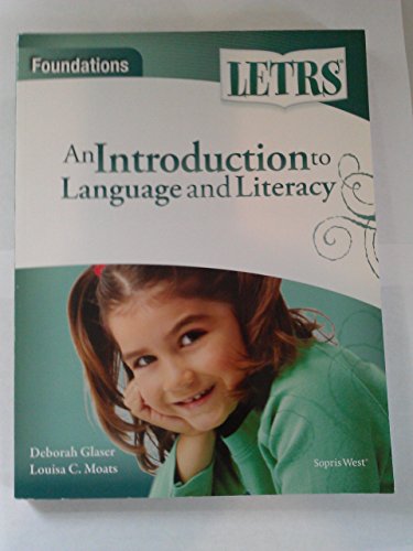 Stock image for An Introduction to Language and Literacy for sale by Ergodebooks