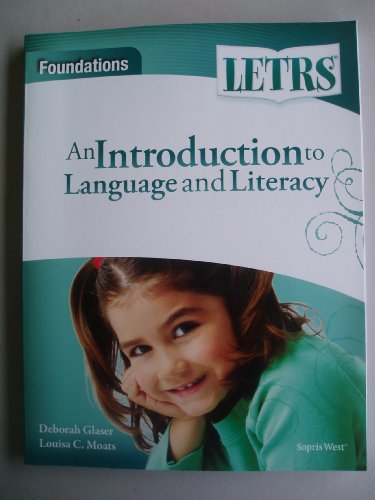 Stock image for Letrs Foundations Book with Dvd of Videos for sale by Ergodebooks