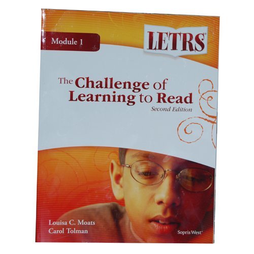 9781602186798: Title: Letrs Module 1 the Challenge of Learning to Read K
