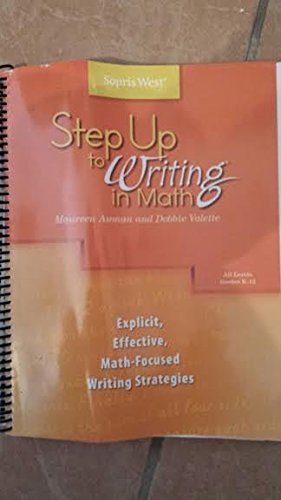 Stock image for Step up to Writing in Math for sale by HPB-Emerald