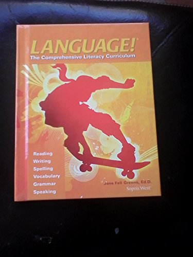 Stock image for Language! The Comprehensive Literacy Curriculum for sale by Once Upon A Time Books